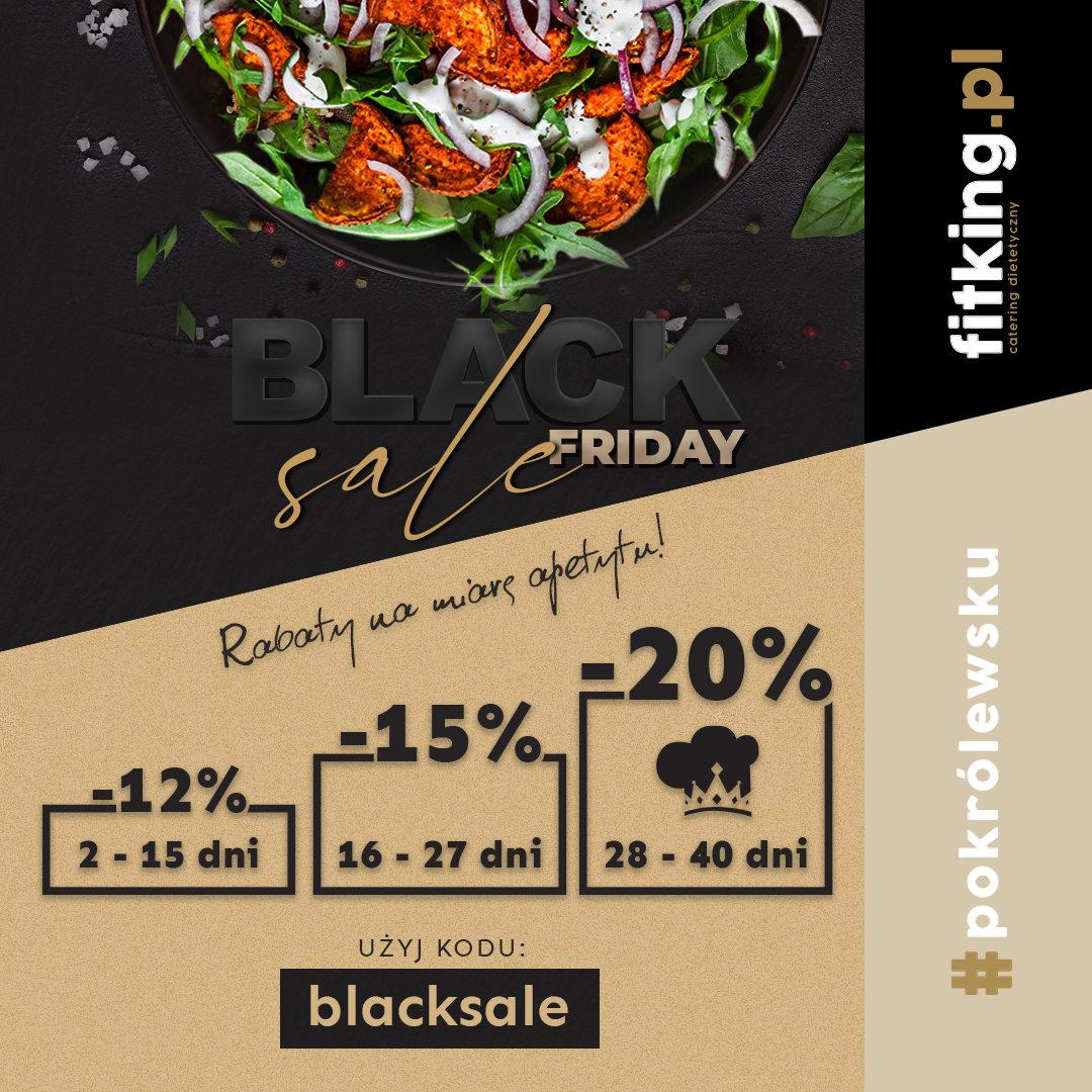 👑⚫️ BLACK FITKING ⚫️👑 zarządza Black Friday Sale!