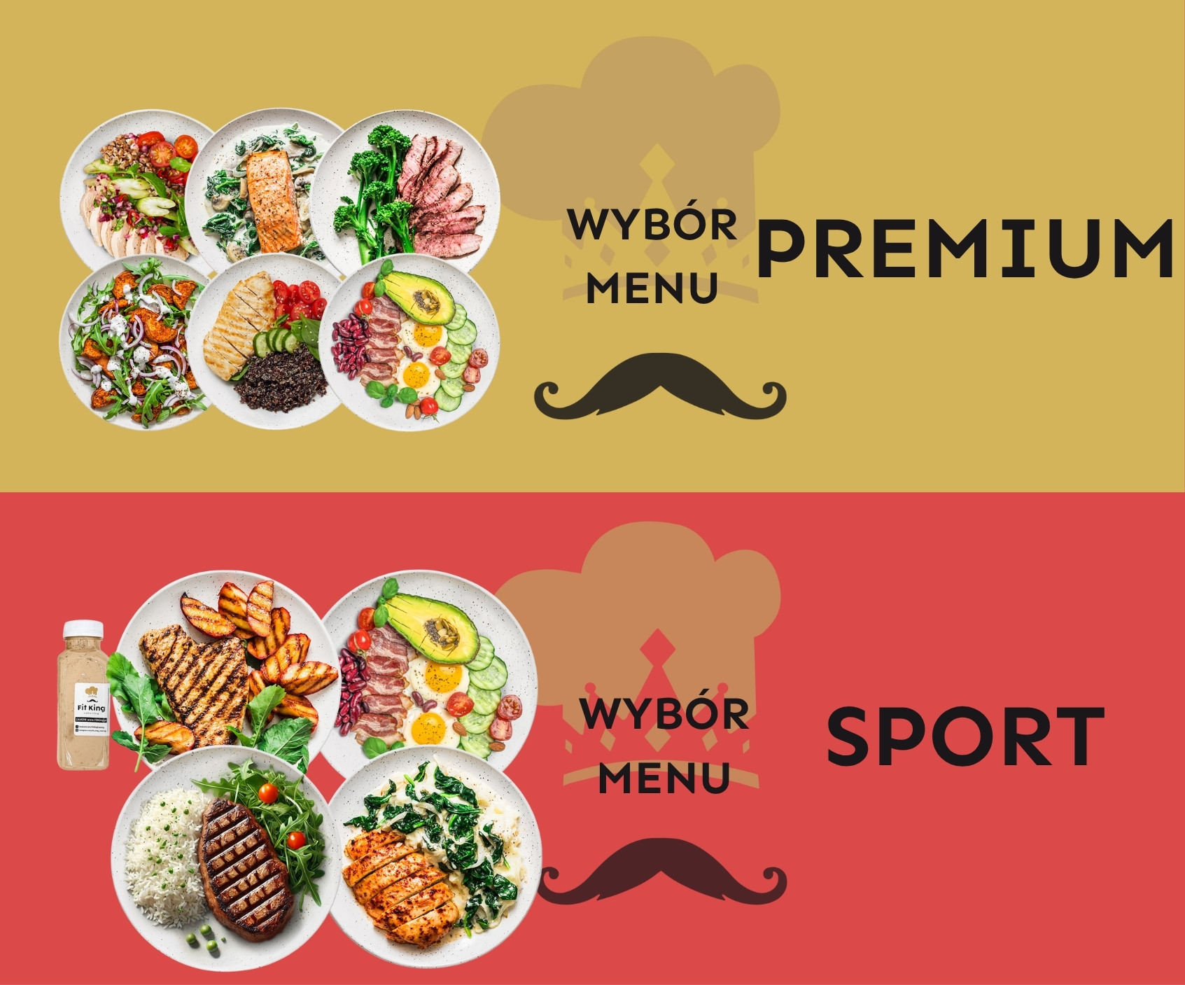 Nowe pakiety WYBORU MENU, aż do 30 dań na każdy dzień, w tym WYBÓR SPORT!- KOD: SUPERKING