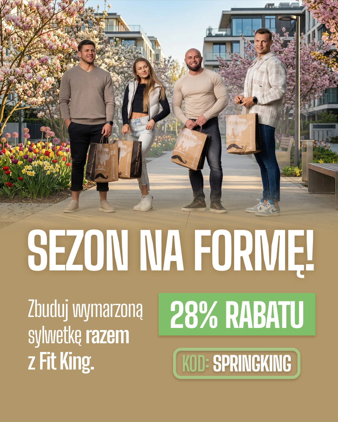 Nadchodzi wiosna a z nią moc rabatu SPRINGKING!!! - 28%