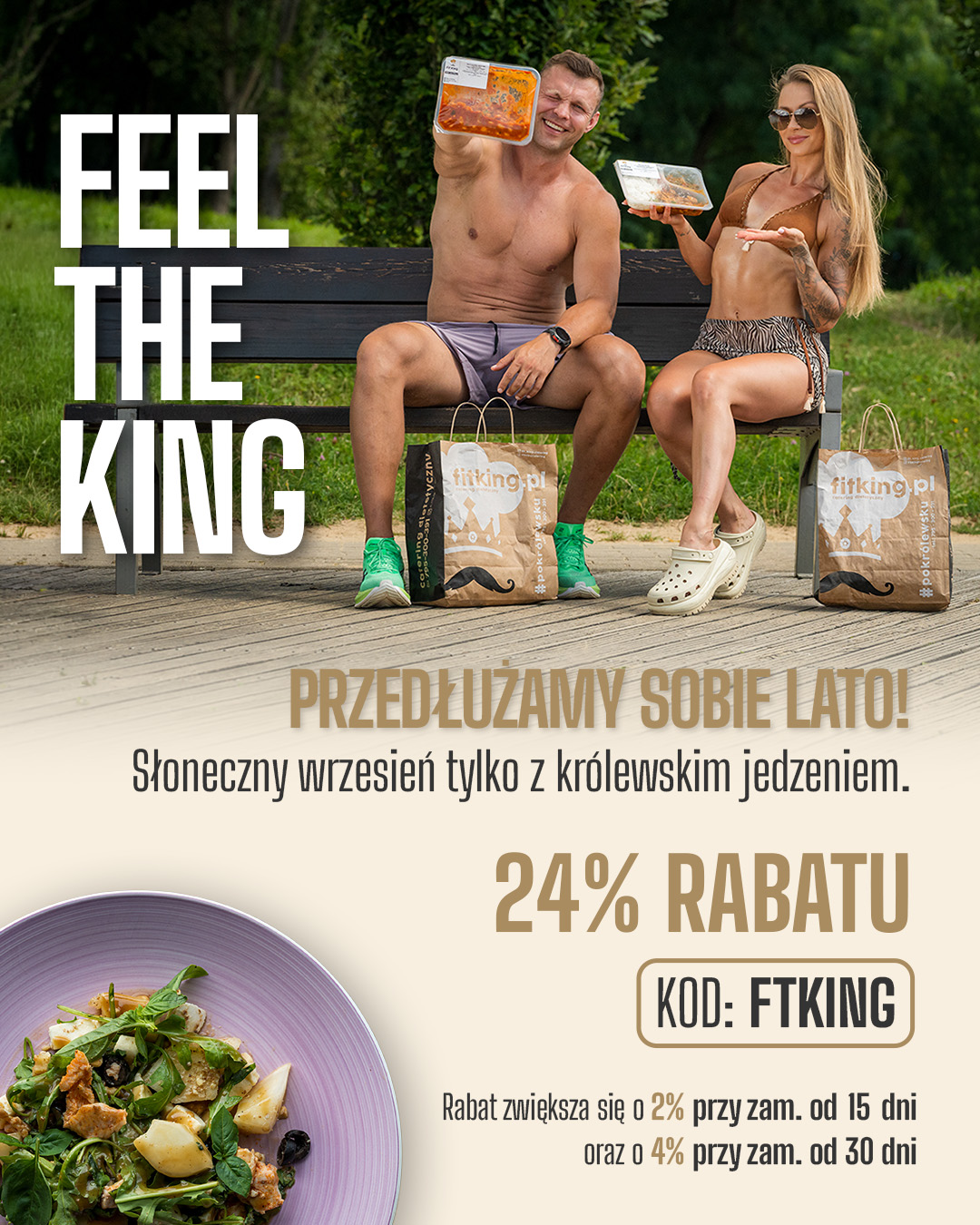 Przedłużamy sobie lato! Słoneczny wrzesień tylko z królewskim jedzeniem ;)